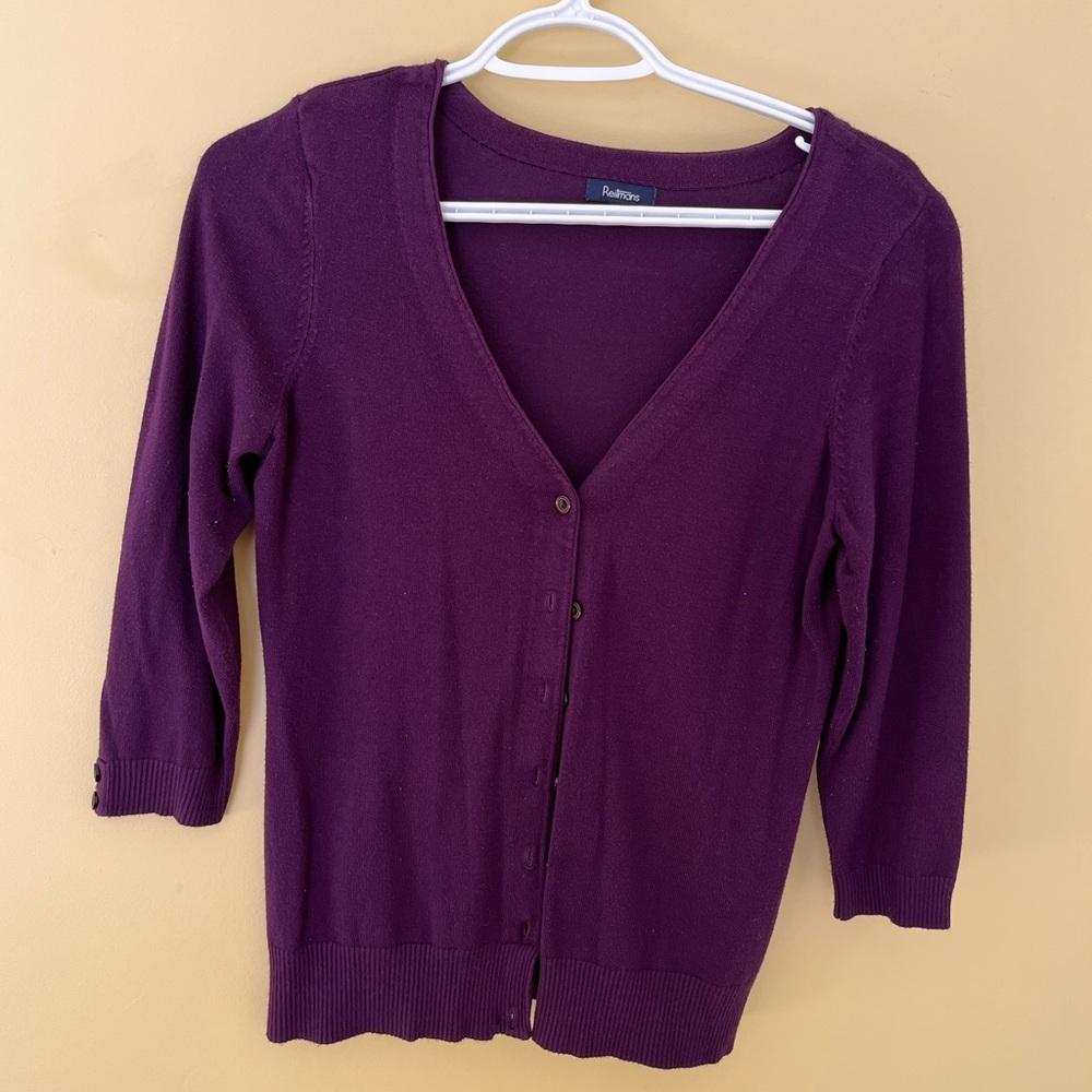 Reitmans Eggplant Women's Cardigan